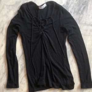 V Neck long sleeve Top